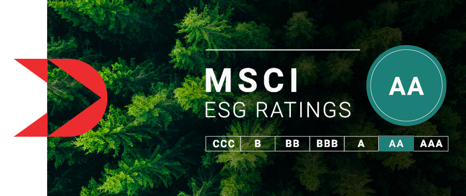 CAREL progresse dans sa notation MSCI ESG