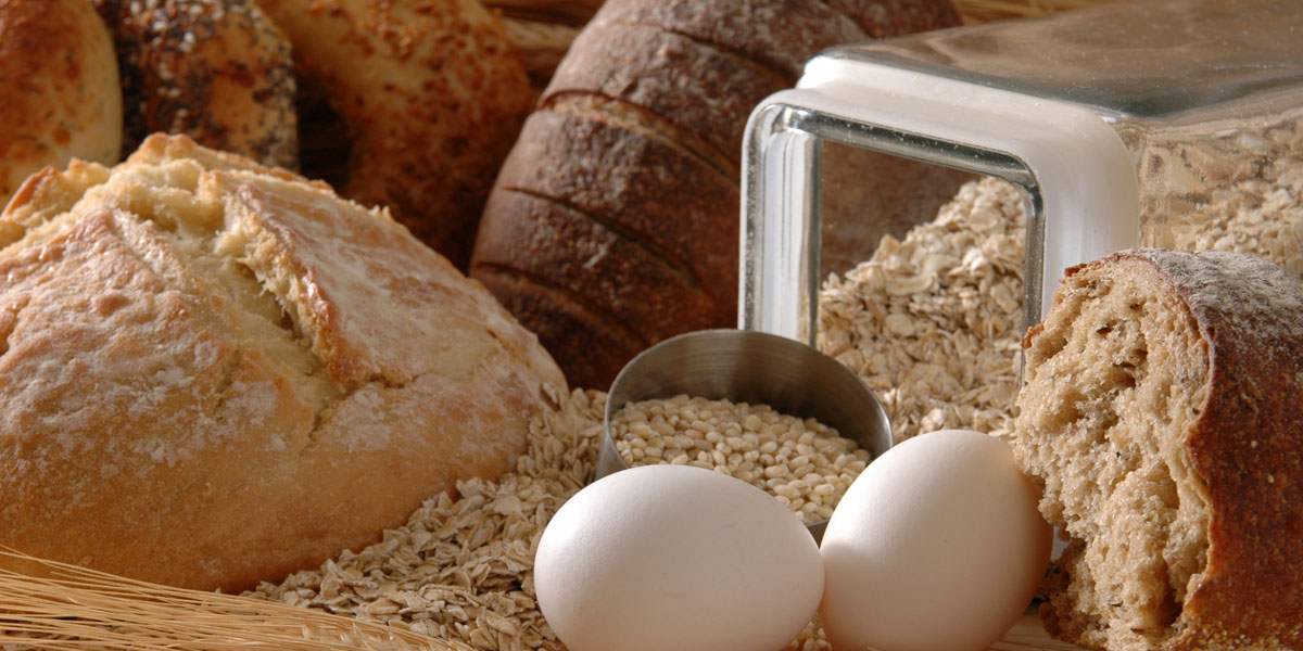 Production de pain et de biscottes